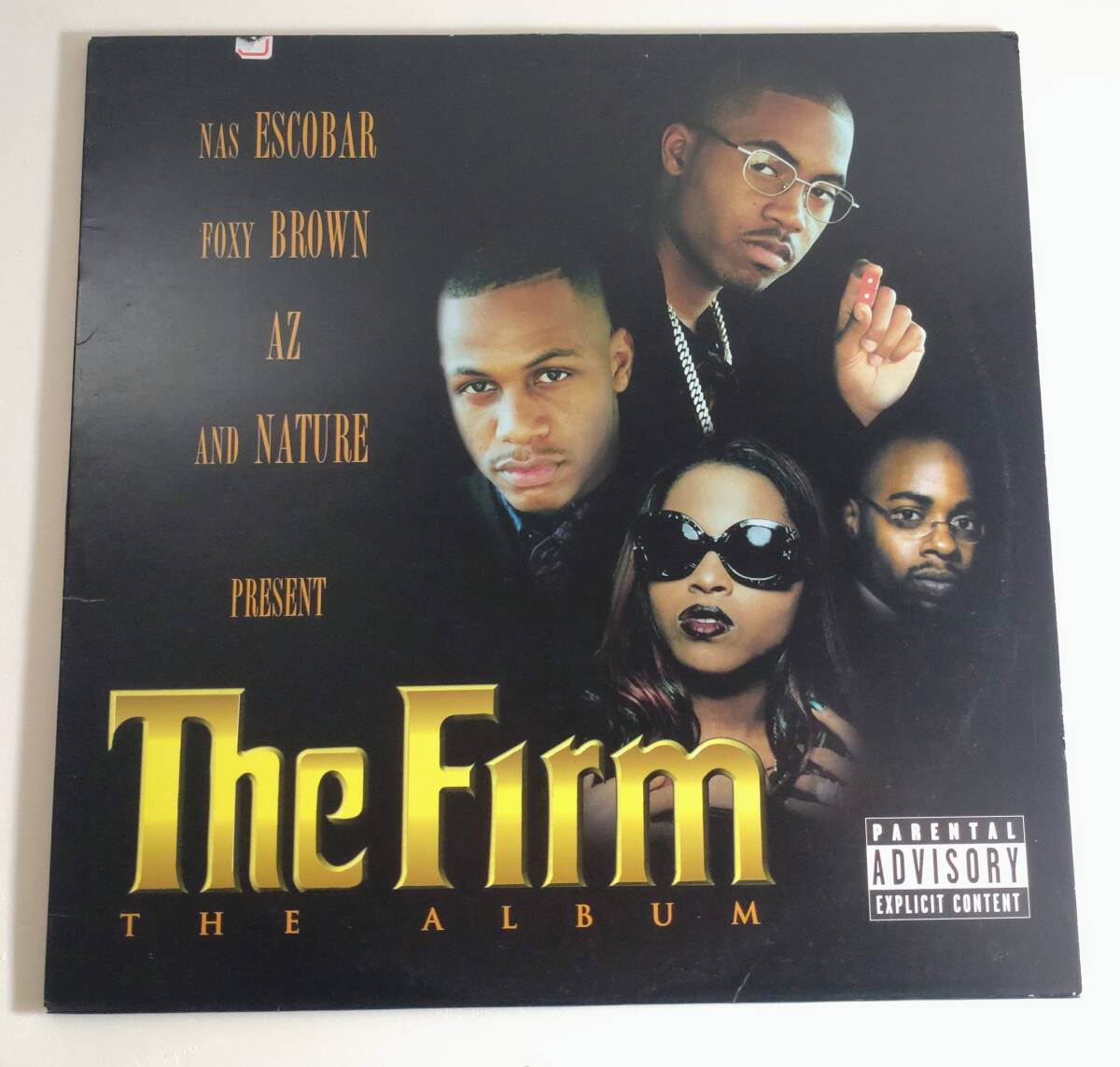 LP レコード The Firm/ The Album Nas Escobar Foxy Brown AZ and Nature Present/ナズ/フォクシーブラウン Hip Hop ヒップホップ_画像1