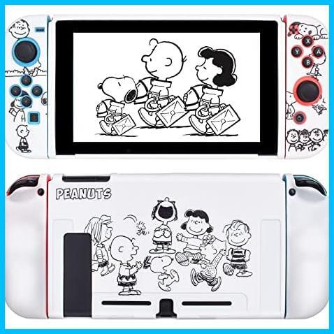 * white 1* Dlseego Snoopy Switch cover switch case Switch case lovely switch cover nintendo switch protective cover 