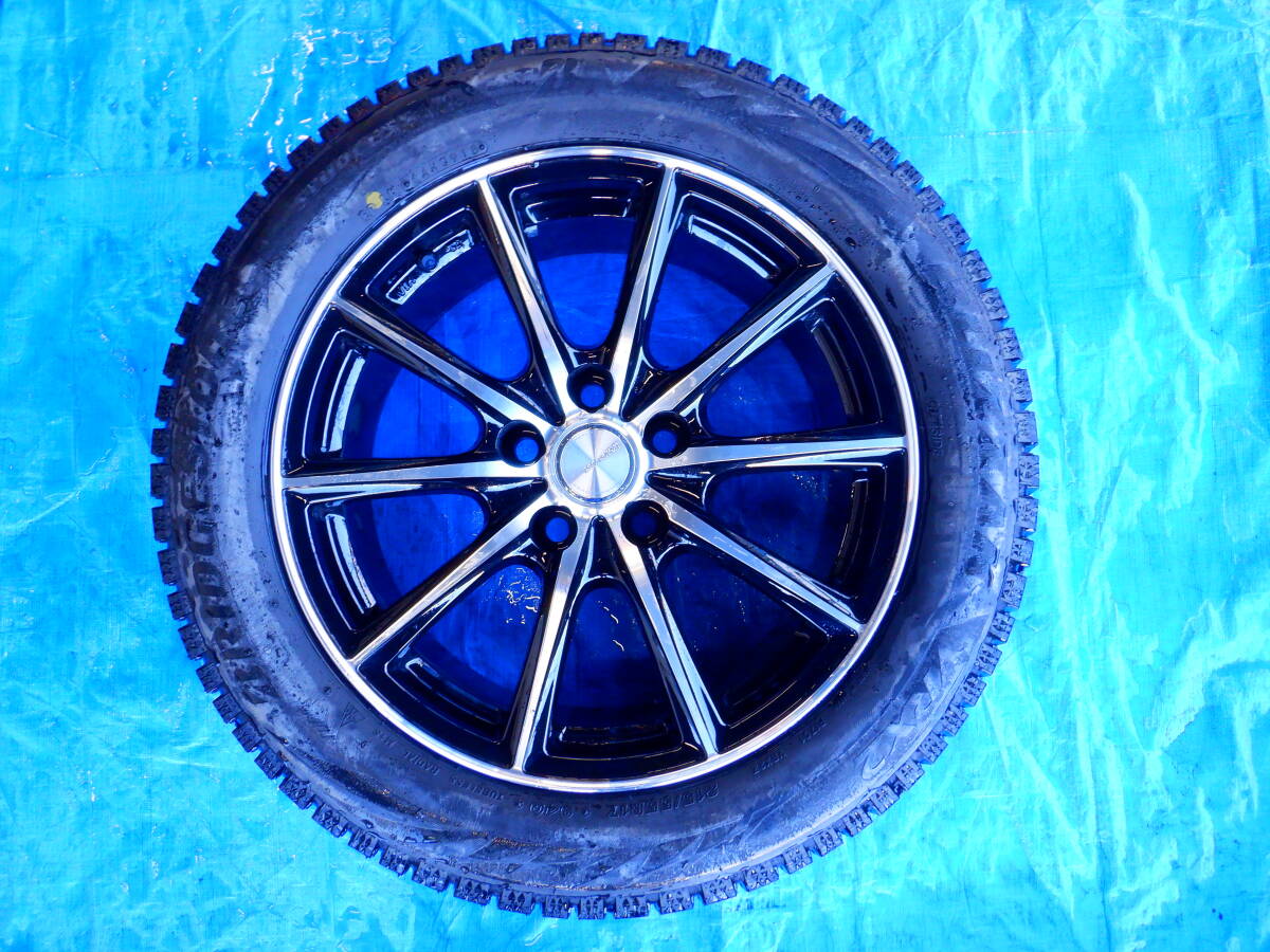 ECOFORME　５×114.3　17×７J　215／55R17　BRIDGESTONE　スタッドレスタイヤホイール4本セット　「2105‐9764ーRI」_画像3