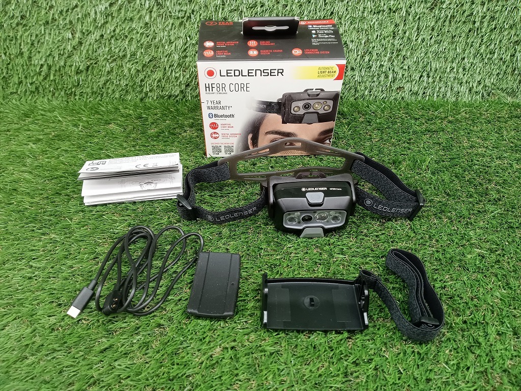 中古 Ledlenser レッドレンザー 充電式 LED ヘッドライト HF8RCOREの画像1