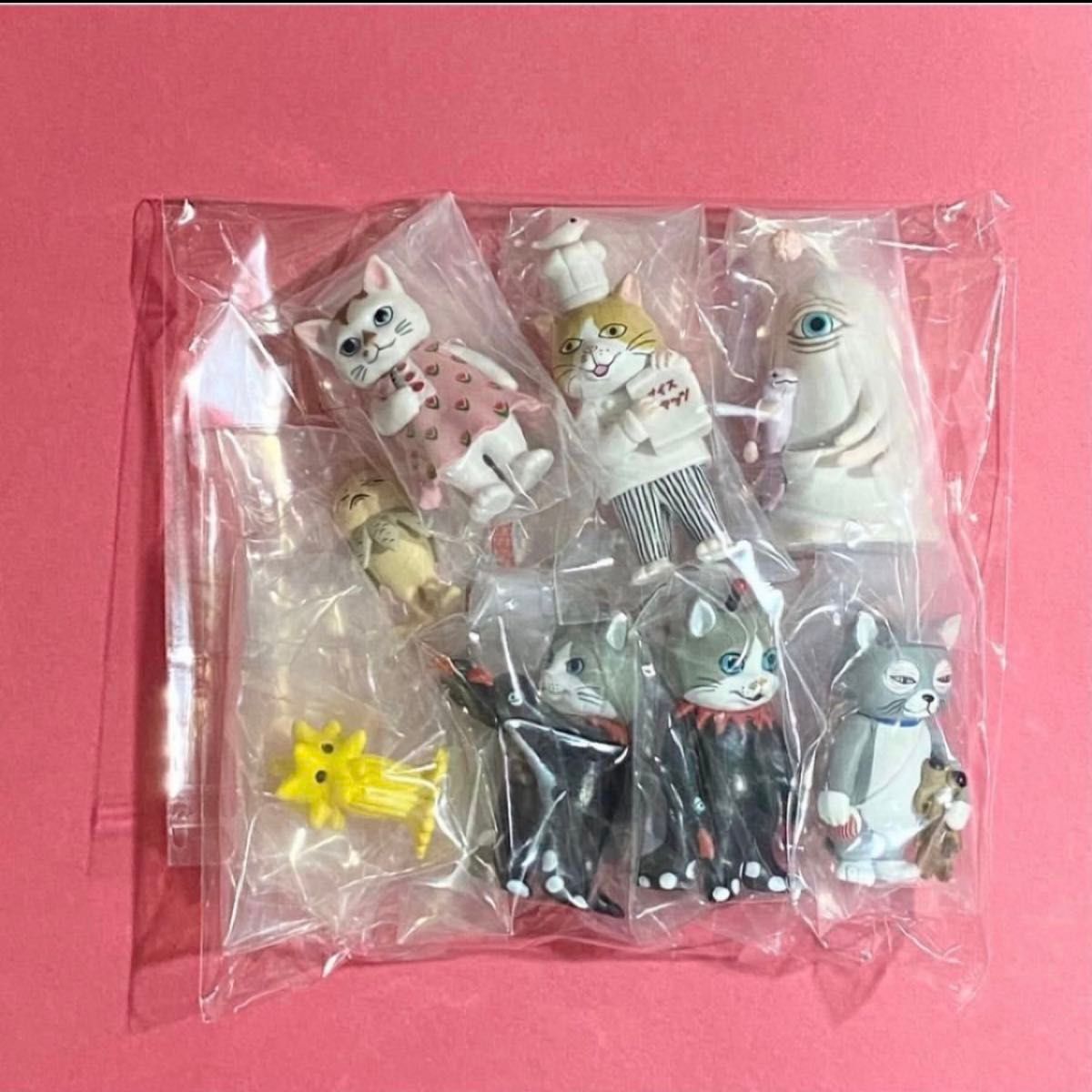 新品【ヒグチユウコ】フィギュア①②コンプリート14種+おまけ 新品【ヒグチユウコ】フィギュア①②コンプリート14種+おまけ