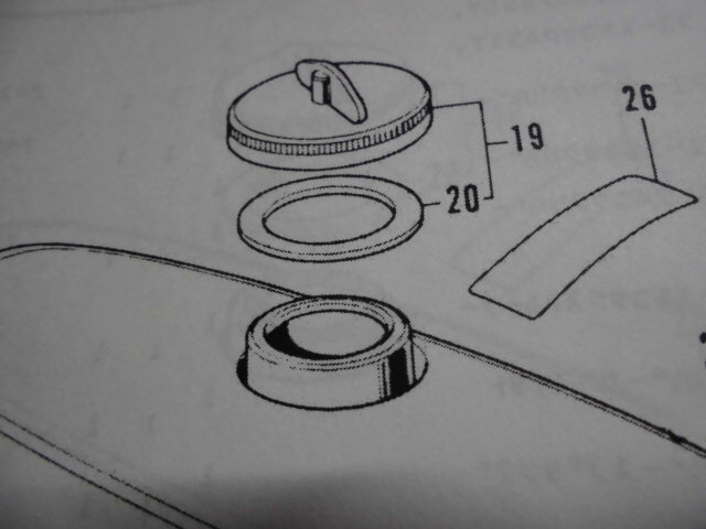 ホンダ純正 モンキー タンクキャップパッキン Ｚ50Ｚ Ｋ１ Ｃ９０ 検 Ｚ５０Ａ Ｚ５０Ｍ ４Ｌの画像2