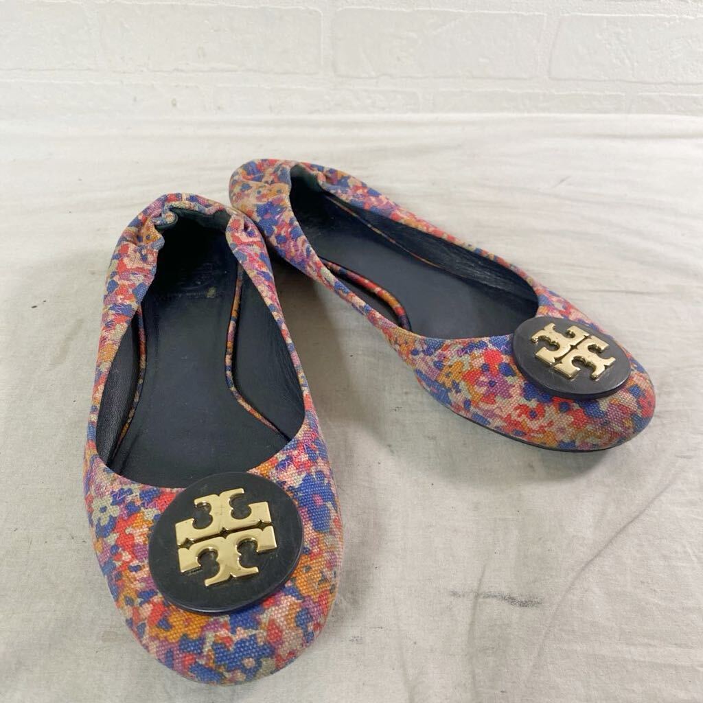 3861☆ TORY BURCH トリーバーチ シューズ くつ フラットシューズ カジュアルシューズ レディース_画像2