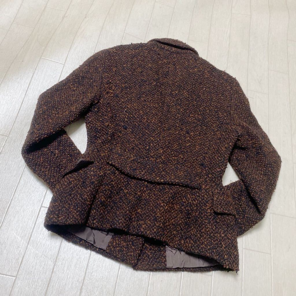 3860* POPE Rope tops tailored jacket casual жакет женский tsi-do Brown сделано в Японии 