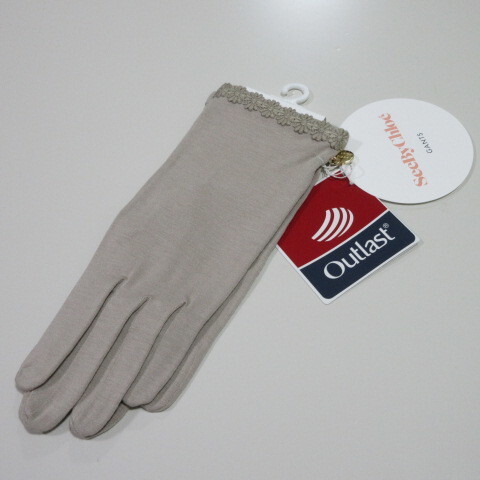 レディースUV手袋【SeeByChioe】シーバイクロエUV手袋 温度調節素材 フラワー チャーム付きの画像2