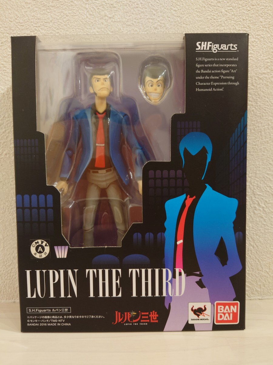 送料無料　S.H.Figuarts ルパン三世 [ルパン三世]　フィギュアーツ　バンダイ　BANDAI　LUPIN THE THIRD　モンキー・パンチ　2016　USED_画像1