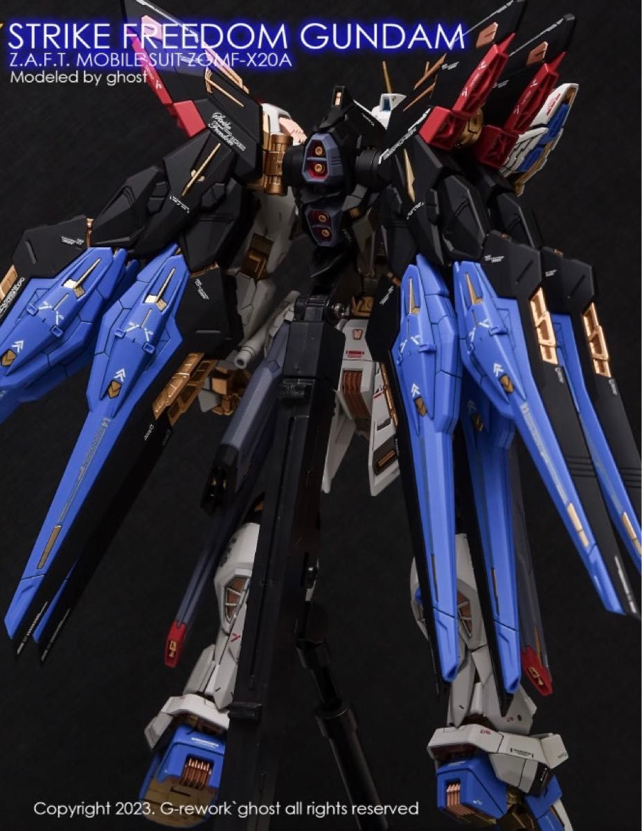 MGEX 1/100 ストライクフリーダム ガンダム用水転写式デカール　他社製　ガンダム　ガンプラ　プラモデル　MG