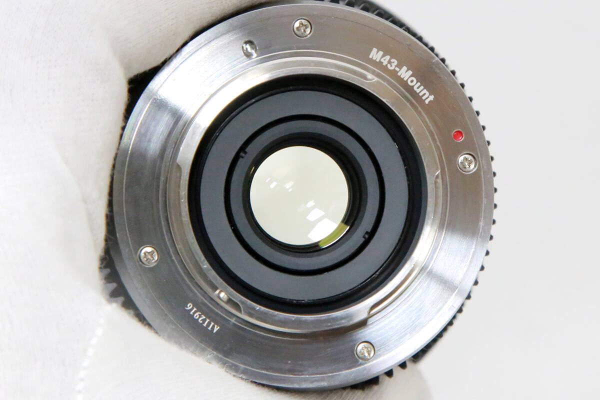★美品★ メイケ Meike MULTI COATED 12mm T2.2 Cinema Lens MFTマウント #516-15_画像5