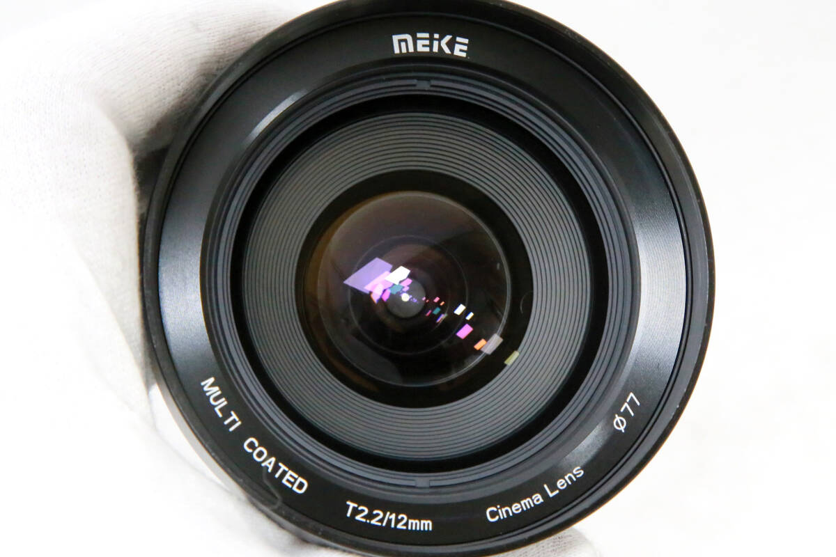 ★美品★ メイケ Meike MULTI COATED 12mm T2.2 Cinema Lens MFTマウント #516-15の画像6