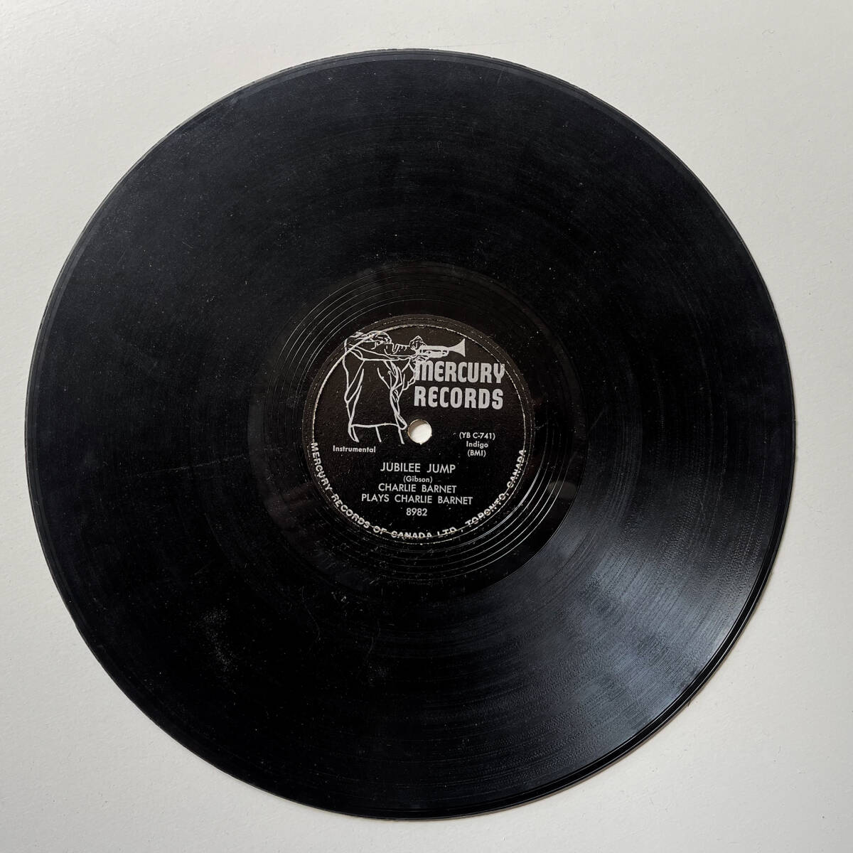 『CHARLIE BARNET』米盤 x13枚セット SP盤 MERCURY APOLLO DECCA 10inch 78rpm JAZZ カナダ盤_画像2