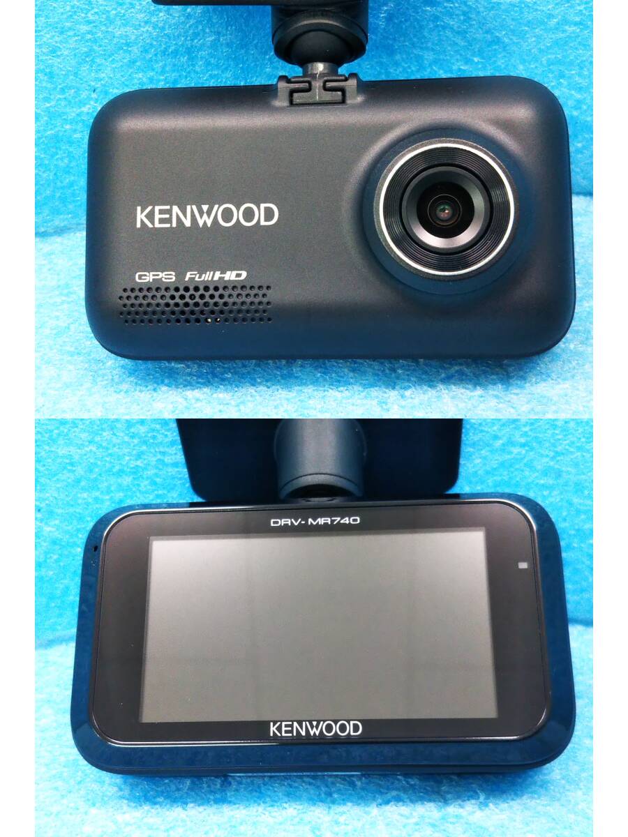 ☆2019年製 ケンウッド ドライブレコーダー DRV-MR740 フルHD/GPS/HDR/Gセンサー/LED式信号機対応/16GB SD付☆03376202_画像2