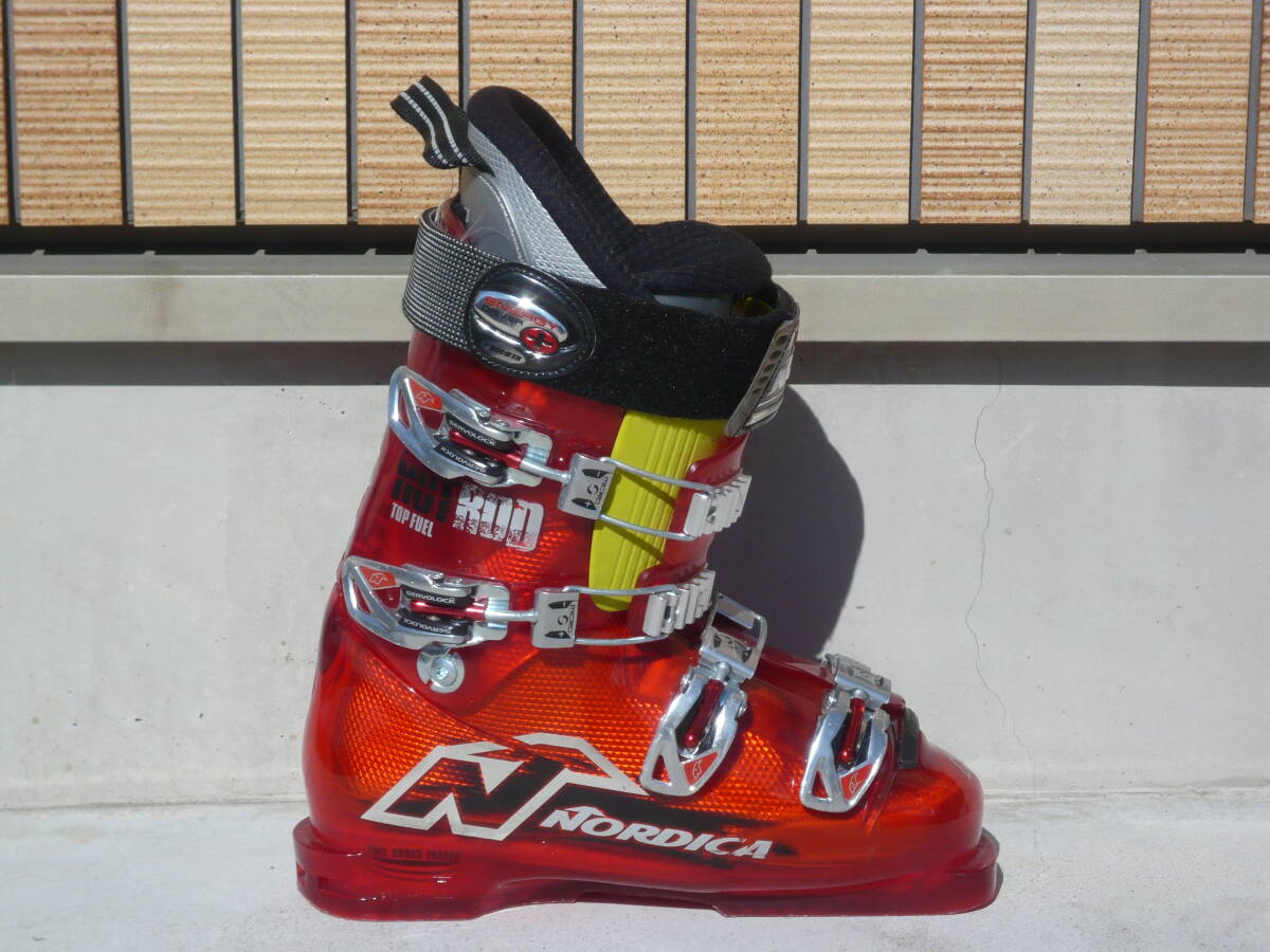 7★★★★即決！NORDICA/ノルディカ スキーブーツ HOT ROD TOP FUEL 赤 26.0cm/26.5cm 305mm_画像8