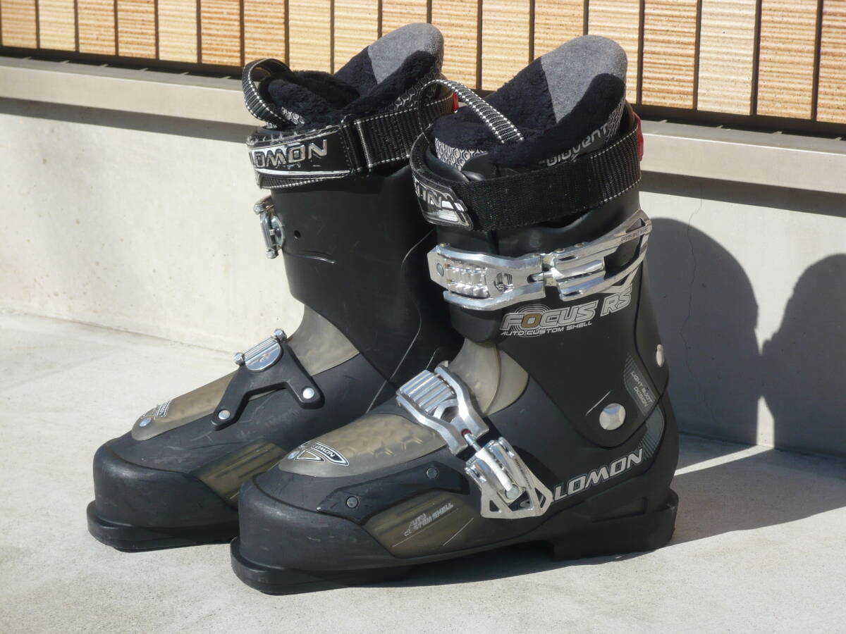 7 即決 SALOMON/サロモン スキーブーツ FOCUS RS 黒 28 0cm/28 7 即決 SALOMON/サロモン スキーブーツ FOCUS RS 黒 28 0cm/28