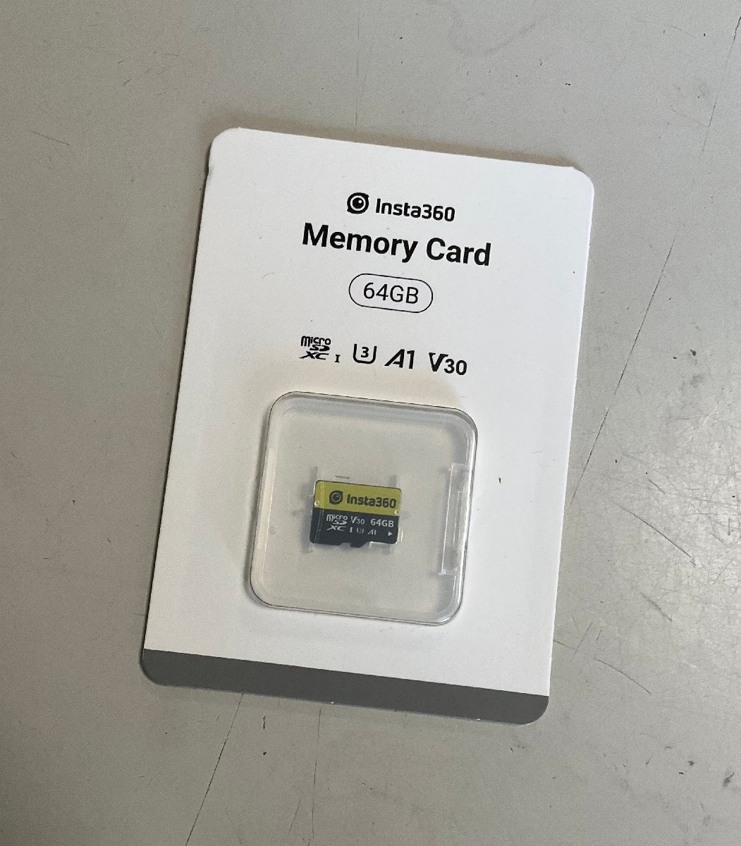 【RKG】特価！Insta360 memory card 64GB/microsdxc/未使用品_画像1