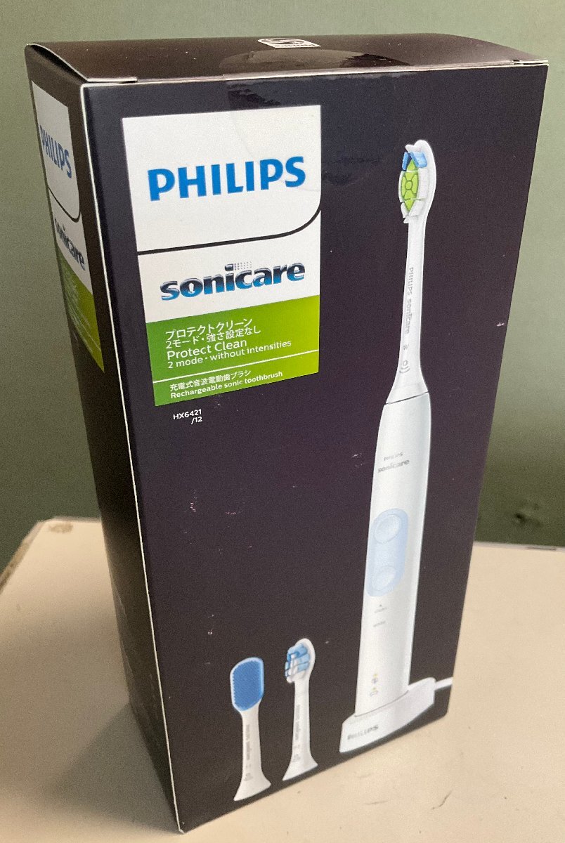 【RKGKE】１円～PHILIPS 電動歯ブラシ ソニッケアー プロテクトクリーン HX6421/12 新品_画像2