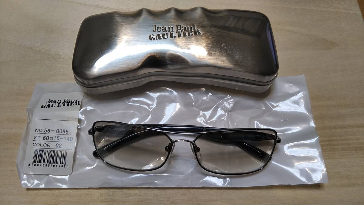  new goods Jean-Paul Gaultier Jean Paul GAULTIER sunglasses black 56-0088 made in Japan Vintage glasses also 