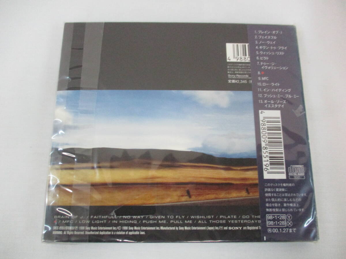 未開封 初回 1998年 パール・ジャム イールド PEARL JAM / YIELD SRCS-8551 アルバム CD 日本国内盤 当時物 / 初回特典 ロゴステッカー封入_画像2