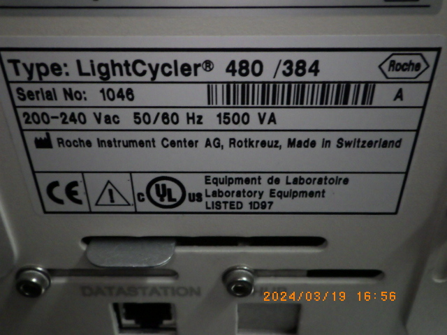 Roche リアルタイムPCR LIGHTCYCLER480の画像2