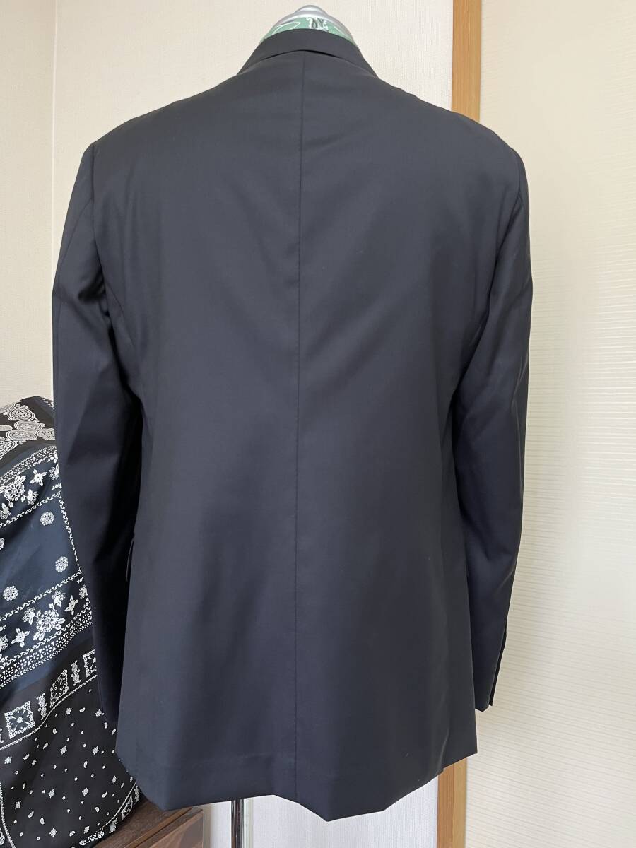 EDIFICE スーツ　新品未使用　LOROPIANA サージ　ネイビー　48サイズ　日本製　K-1_画像4