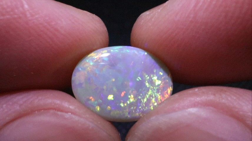 天然ブラックオパール オーストラリア産 1.660ct  OV  ルース 