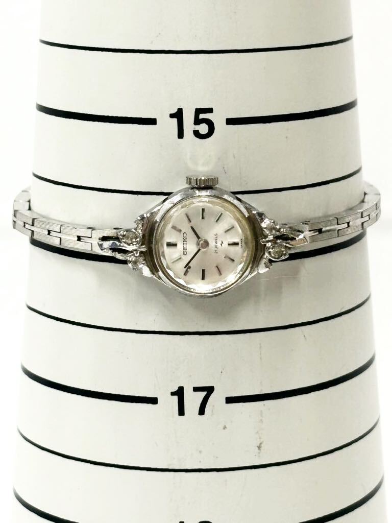 SEIKO セイコー レディース 腕時計 手巻式 21 JEWELSの画像3