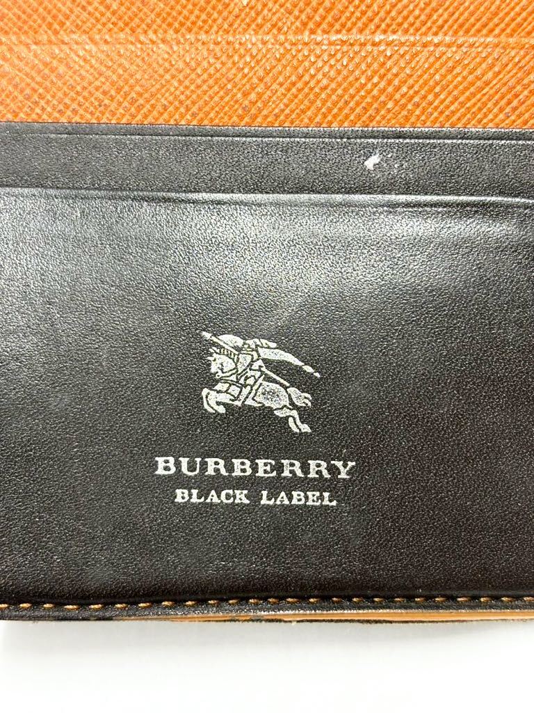 BURBERRY BLACK LABEL バーバリー ブラックレーベル 二つ折り財布 財布の画像4