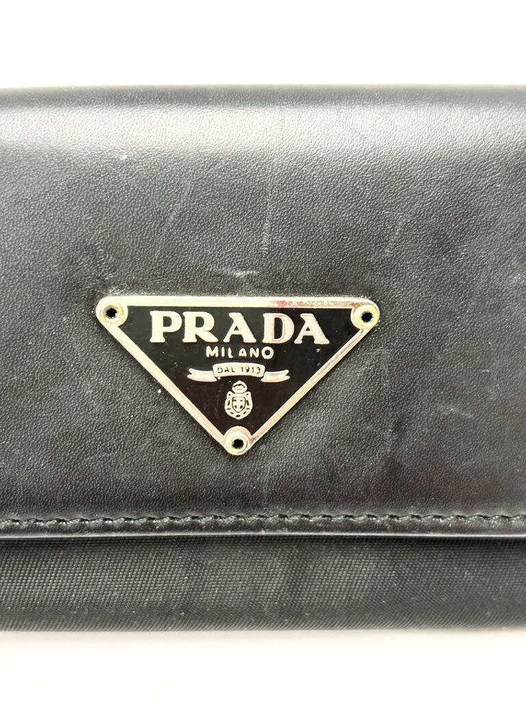PRADA プラダ キーケース ブラック の画像7
