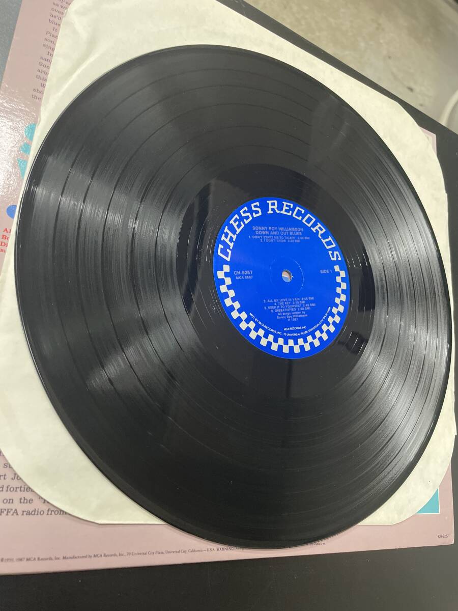 US美盤/ Sonny Boy Williamson /Down And Out Blues/ サニー・ボーイ・ウィリアムスン LPレコードの画像3