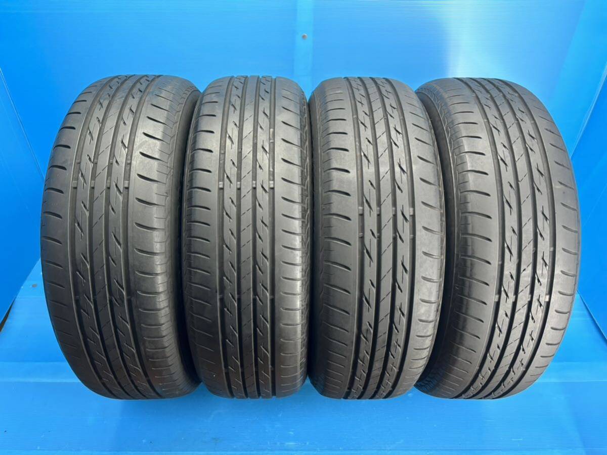 ☆個人宅可☆B36■ブリヂストン ネクストリー BS ECOPIa NEXTRY 195/65R15 4本 2019年製造 6～7分山位 点検済_画像1