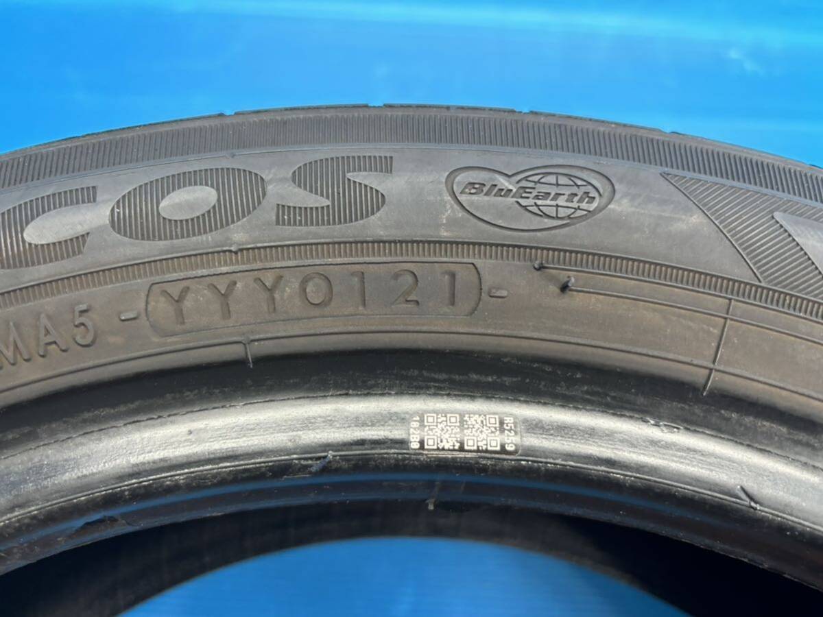 ☆個人宅可☆Y12■ヨコハマ エコス YH ECOS ES31 165/55R15 4本 2021年製造 5～6分山位 点検済_画像8