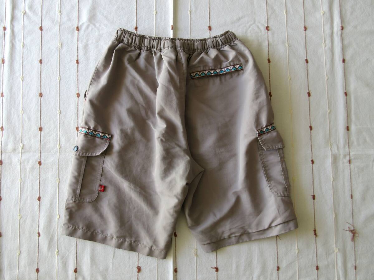 ALPINE DESIGN Alpine дизайн шорты женский L размер половина брюки уличный брюки оттенок бежевого подкладка сетка 