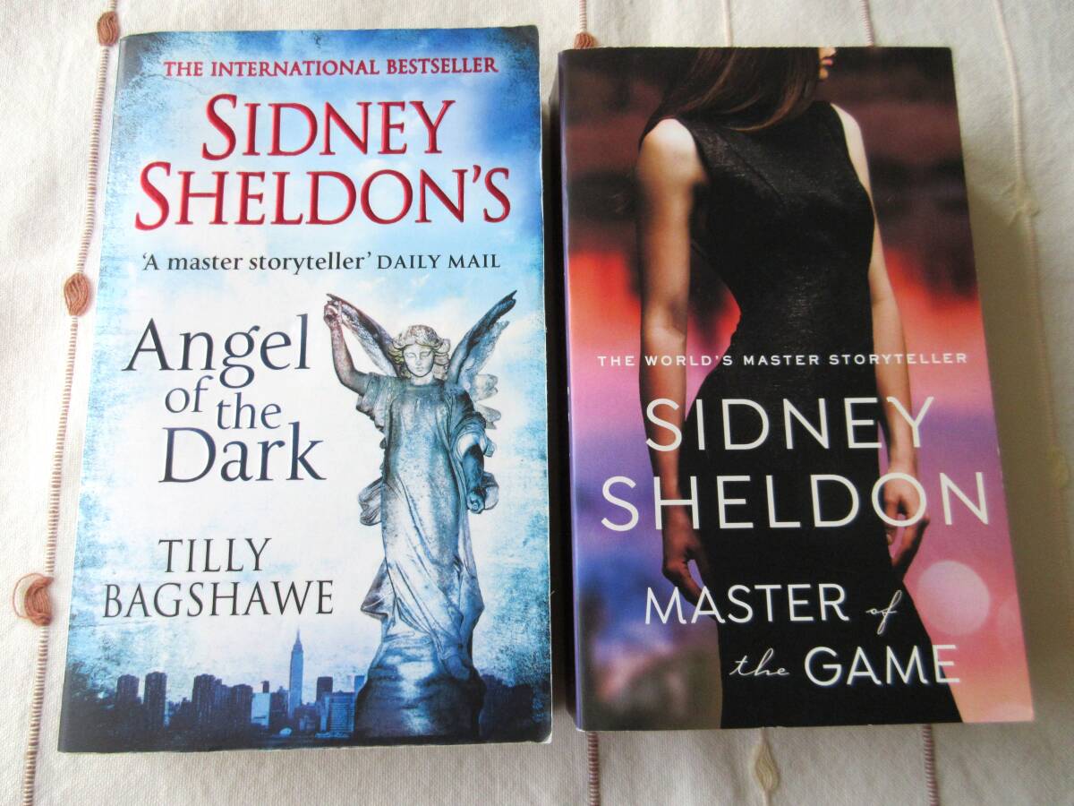  foreign book SIDNEY SHELDON Angel of the Dark Master of the Gamesido knee Sheldon English novel 