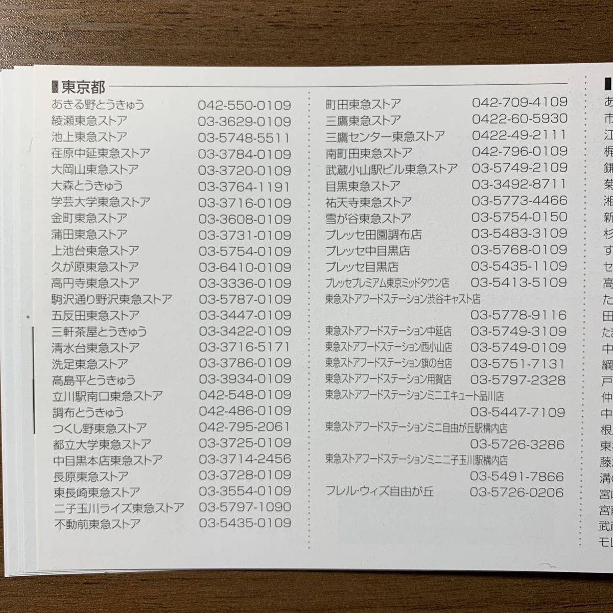 東急ストア 株主優待券 80枚セット 匿名配送 プレッセ フードステーションの画像5