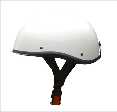 ハーフヘルメット　 ELZO　パールホワイト　フリー(57～60cm未満)サイズ　ELZO PWH リード工業_画像1