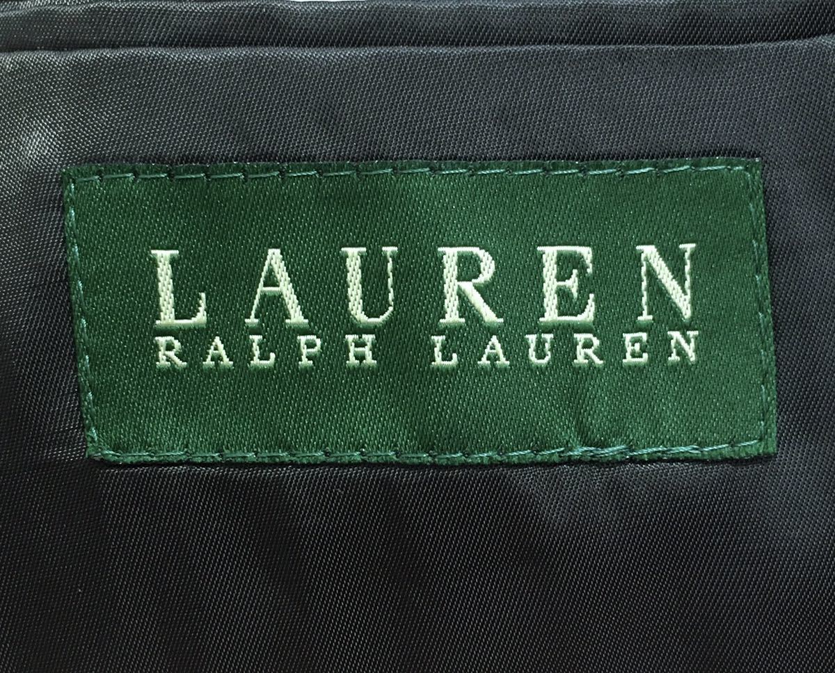 極美品★ラルフローレン セットアップ スーツ Ralph Lauren グレンチェック グレー系 メンズ 春秋冬 39S L位 A403_画像6