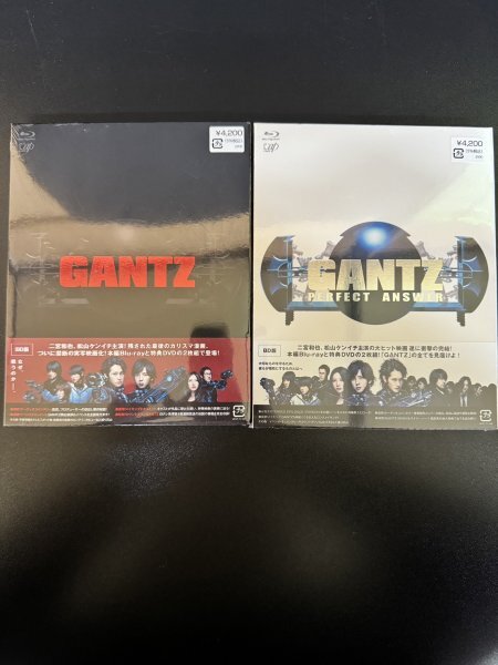  unopened GANTZ+GANTZ PERFECT ANSWER 2 pcs set Blu-ray