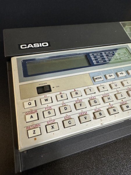 CASIO　ポケットコンピュータ　PB-100　カセットインターフェイス付き　FA-3_画像2