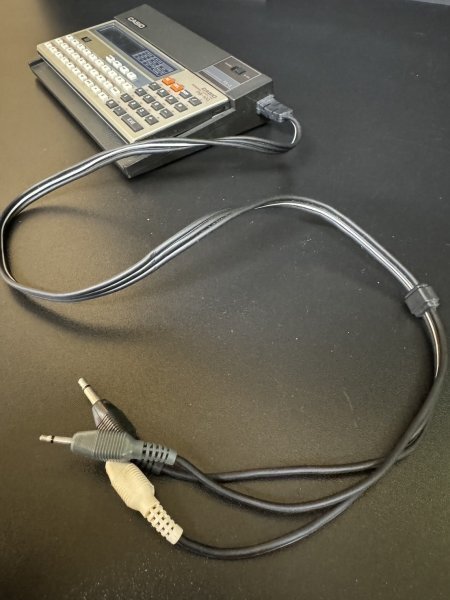 CASIO карманный компьютер PB-100 кассета интерфейс имеется FA-3