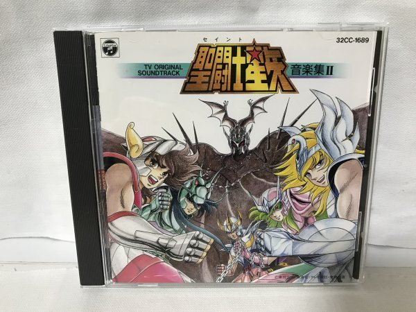 F995 聖闘士星矢 音楽集 2　帯付 TV ORIGINAL SOUND TRACK ALBUM_画像1