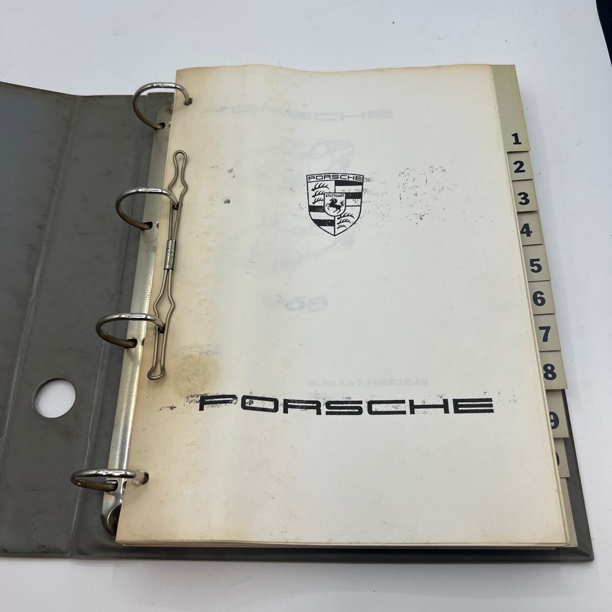 ポルシェ 968 パーツカタログ Porsche パーツリスト 部品表 部品リスト 純正 整備書 944の画像2