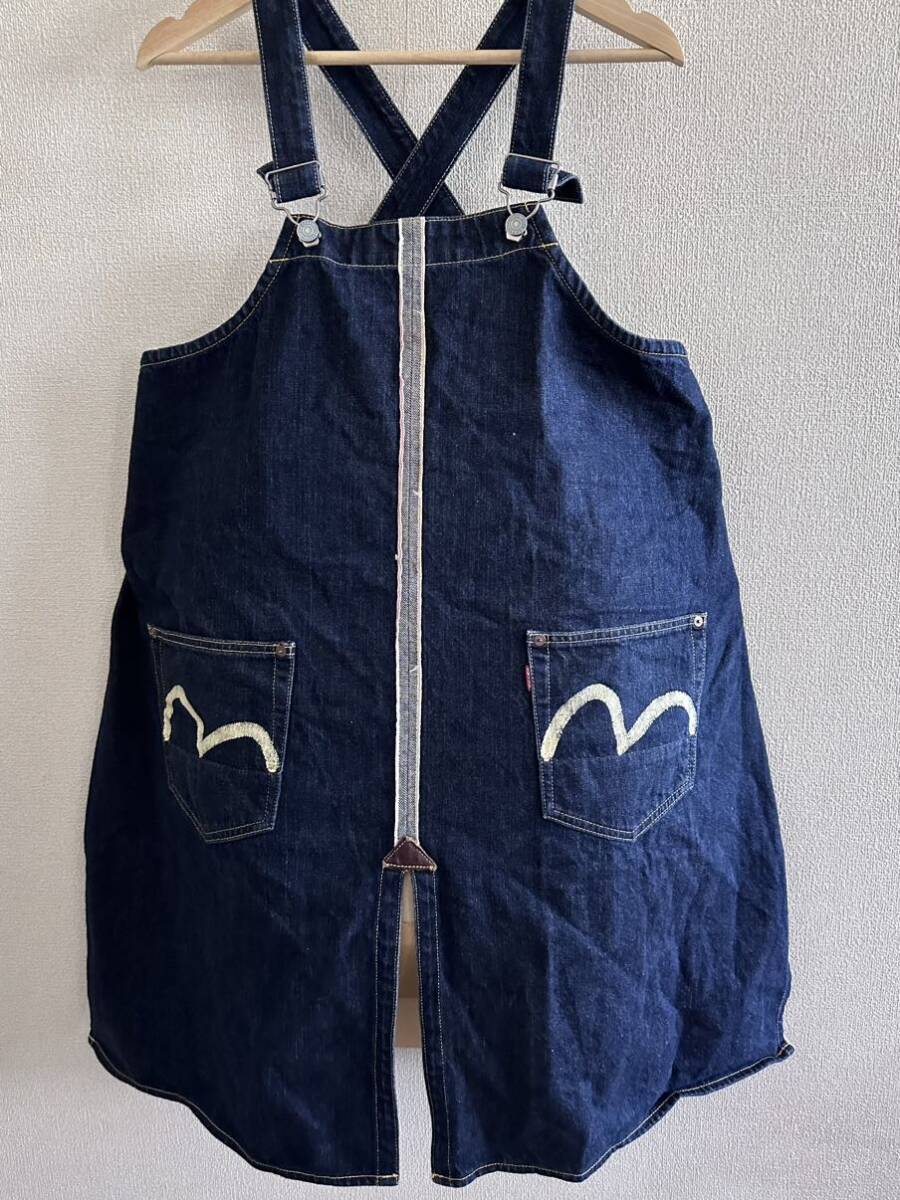 Yahoo!オークション - EVISU(エヴィス)デニムエプロン良品 Yahoo!オークション - EVISU(エヴィス)デニムエプロン良品