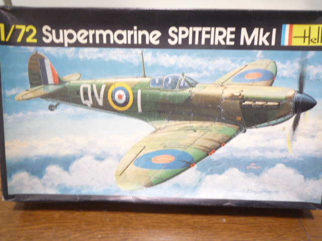 値下げ Heller 1/72 Spitfire Mk.1_画像1