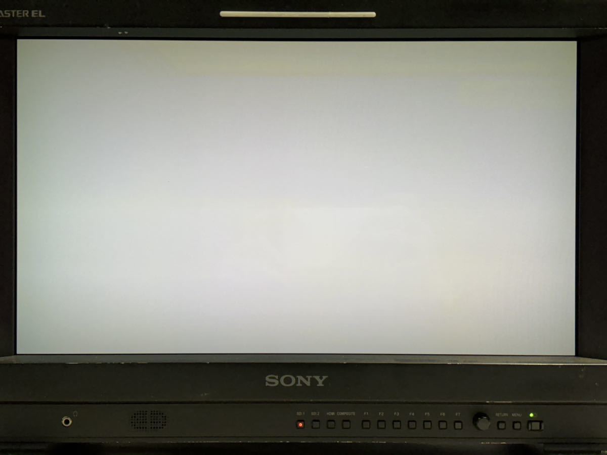 SONY PVM-1741 Sony 17~ MONITOR 17 -inch monitor broadcast business 17 type have machine EL HD-SDI TRIMASTER EL used 