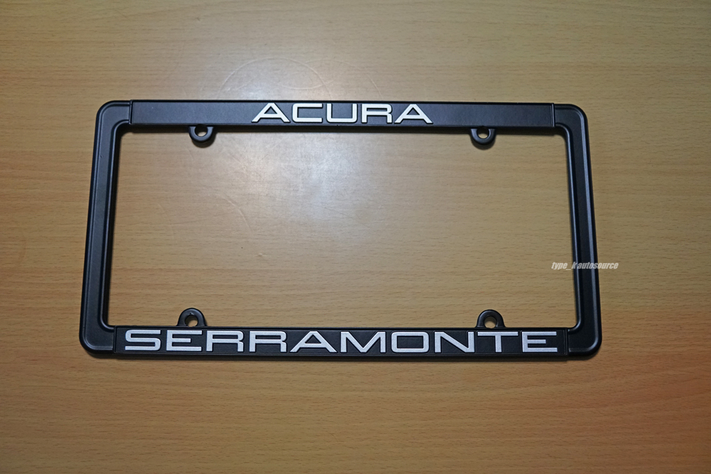 US ACURA SERRAMONTE дилер рамка для номера рамка номерного знака USDM Северная Америка JDM Acura HONDA Honda TSX RLX TLX MDX RL TL INTEGRA