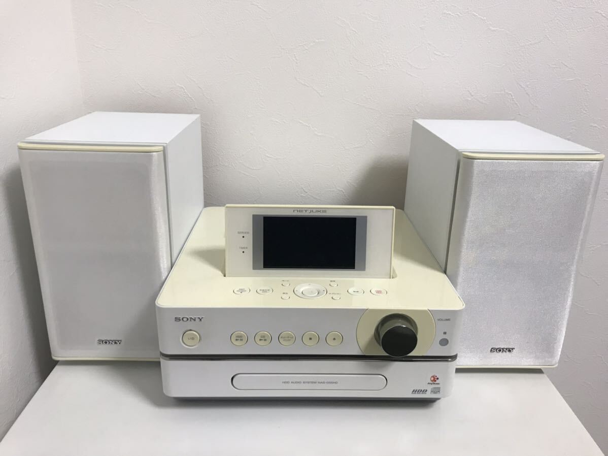 SONY ネットジューク NAS-D55HD & ウォークマン_画像2