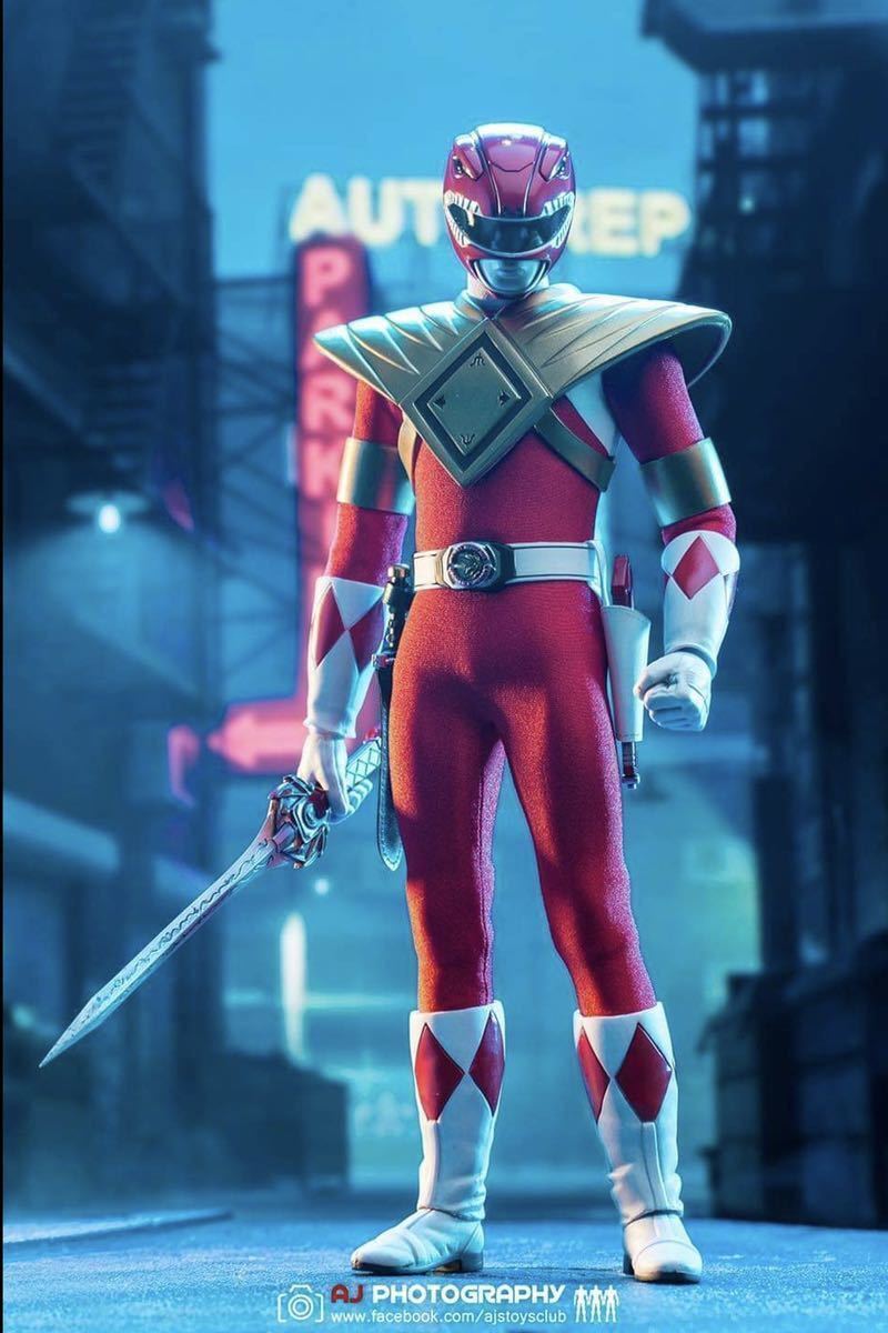 ACE TOYs 1/6 Power Ranger GOLDEN RED HERO вскрыть товар Kyouryuu Sentai ZyuRanger arm dotilano Ranger 