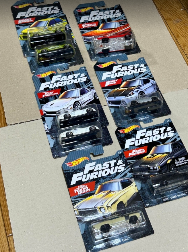 Hot Wheels Fast & Furious アソート ワイルドスピード ホットウィール 8台セット 未開封品 1/64_画像2