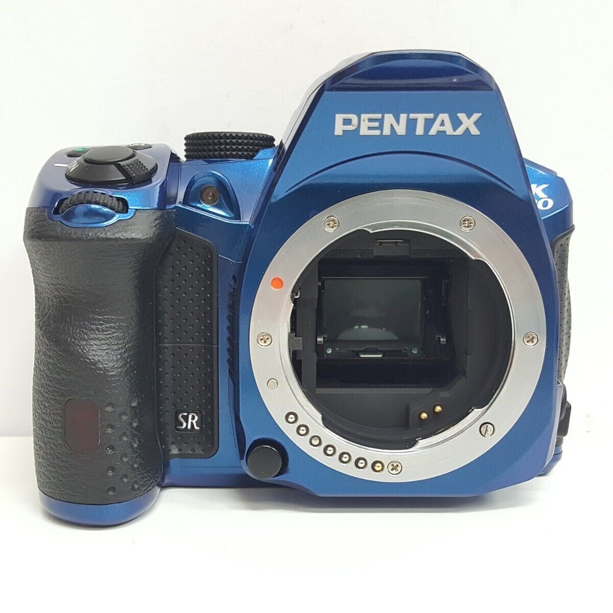 【 K-30 】PENTAX ペンタックス K-30 カメラ ボディ ブルー デジタル 一眼レフカメラ ジャンク_画像2