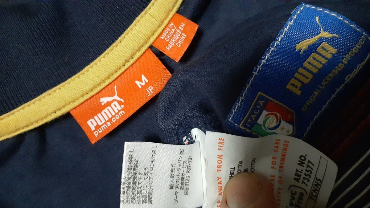 値下げPUMAプーマジャパンサッカーイタリア代表ポロシャツ