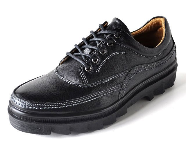 新品 ボブソン 4355 黒 26.5cm メンズウォーキングシューズ メンズアウトドアシューズ カジュアルシューズ BOBSON 紳士靴 靴 3E 日本製_画像1
